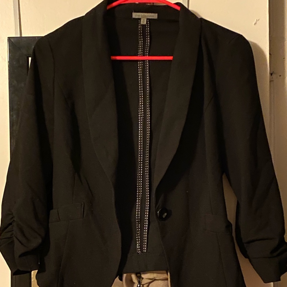 black blazer